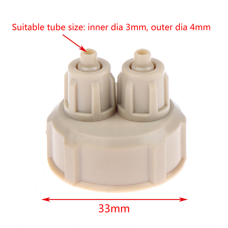 Aquarium Plant Growing - 2Pcs Aquarium CO2 System Tube Valve