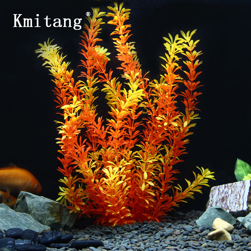 Aquarium Planted Wood - 100cm Tropical Plants Large Artificial Water