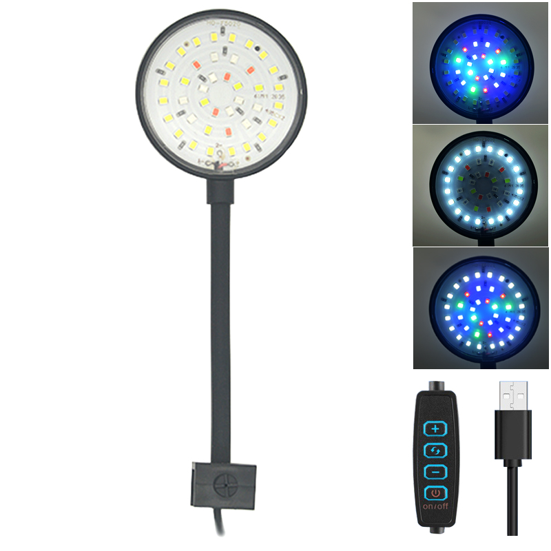 USB Aquarium LED Lamp Fish Tan - Aquarium Planted Tank Light recension och pris