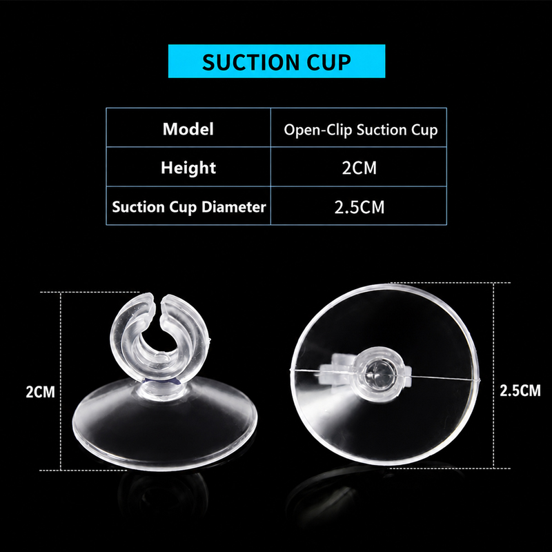 Aquarium Suction Cup 10PC Fish - Planted Aquarium Accessories recension och pris