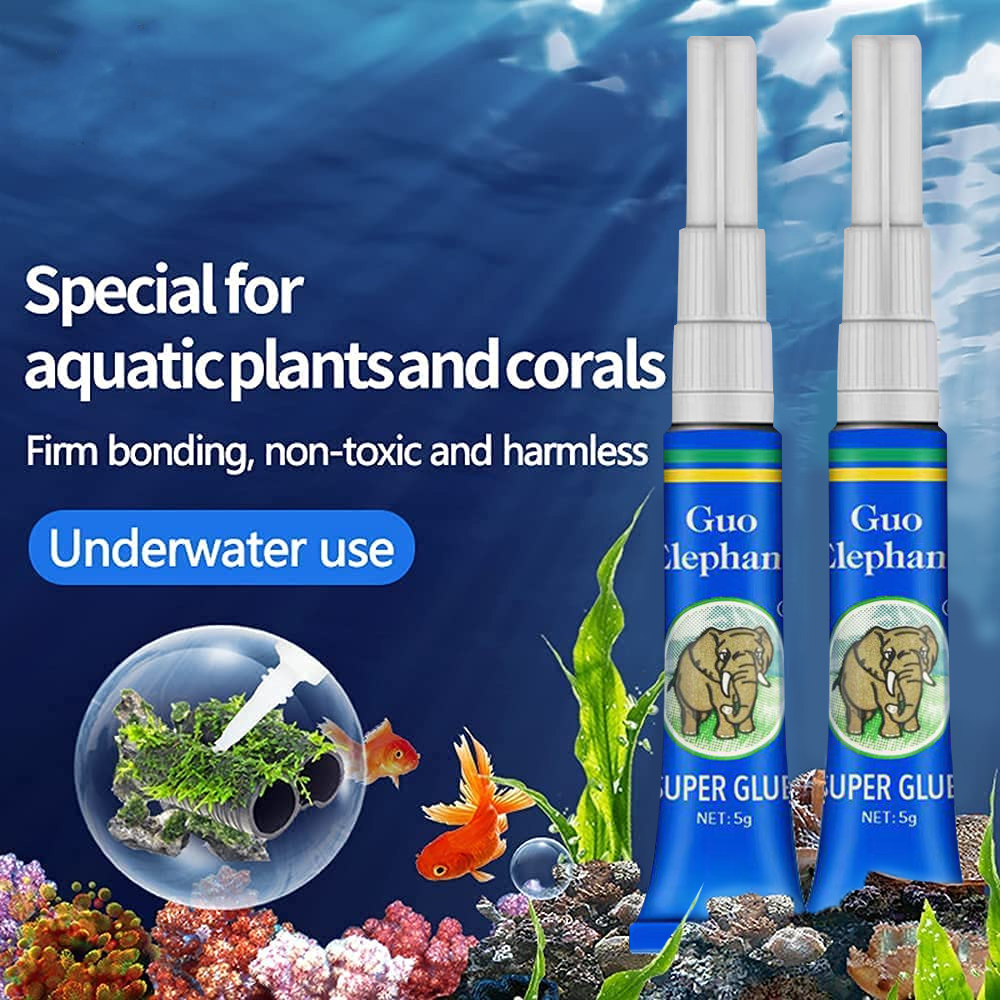 Aquarium Glue Instant Adhesive - Aquarium Plant Glue Gel recension och pris