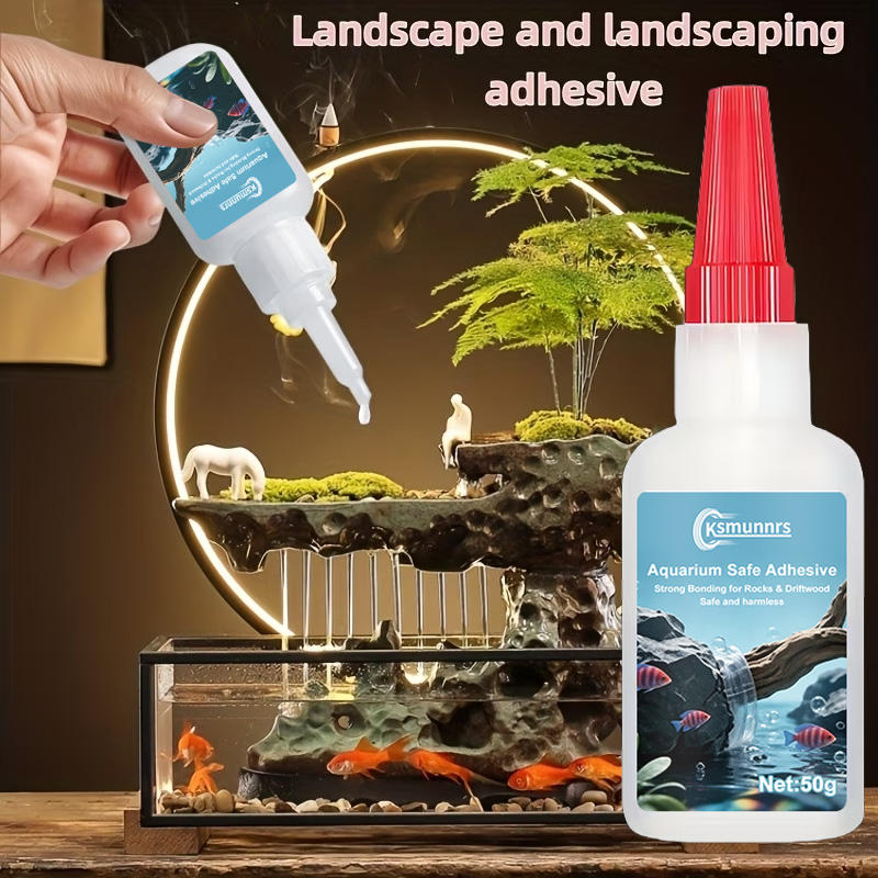 Aquarium Landscape Glue, Quick - Aquarium Planted Wood recension och pris