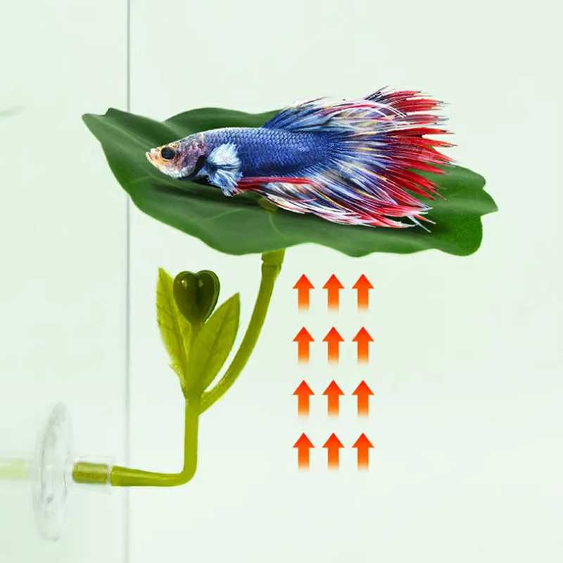 (Ce14)1/5PC Green Leaf Hammock - Planted Aquarium Betta recension och pris
