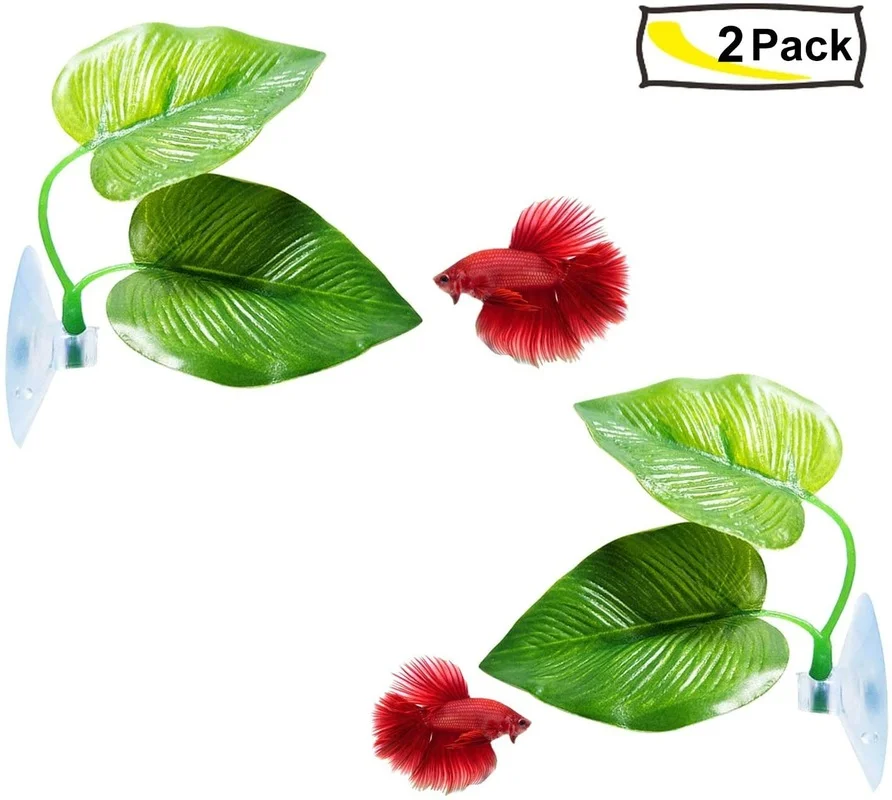 Betta Fish Leaf Hammock Simula - Planted Aquarium Betta recension och pris