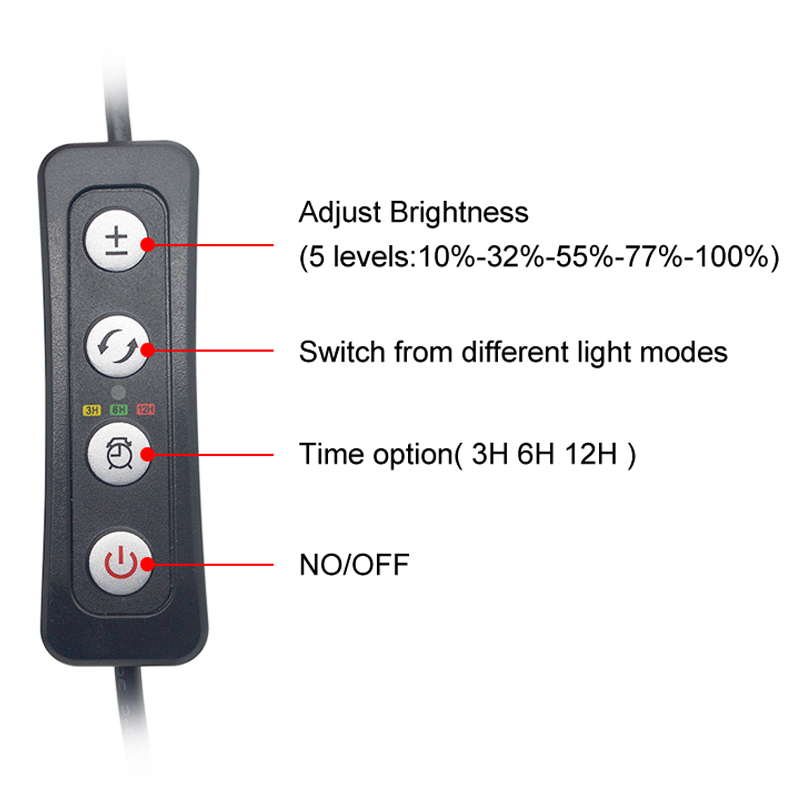 Aquarium LED Light for 16-64CM - Aquarium Planted Tank Light recension och pris
