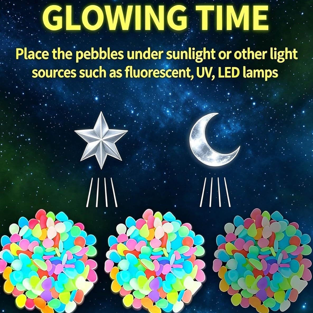 Colorful Glow In The Dark Lumi - Aquarium Planted Tank Light recension och pris
