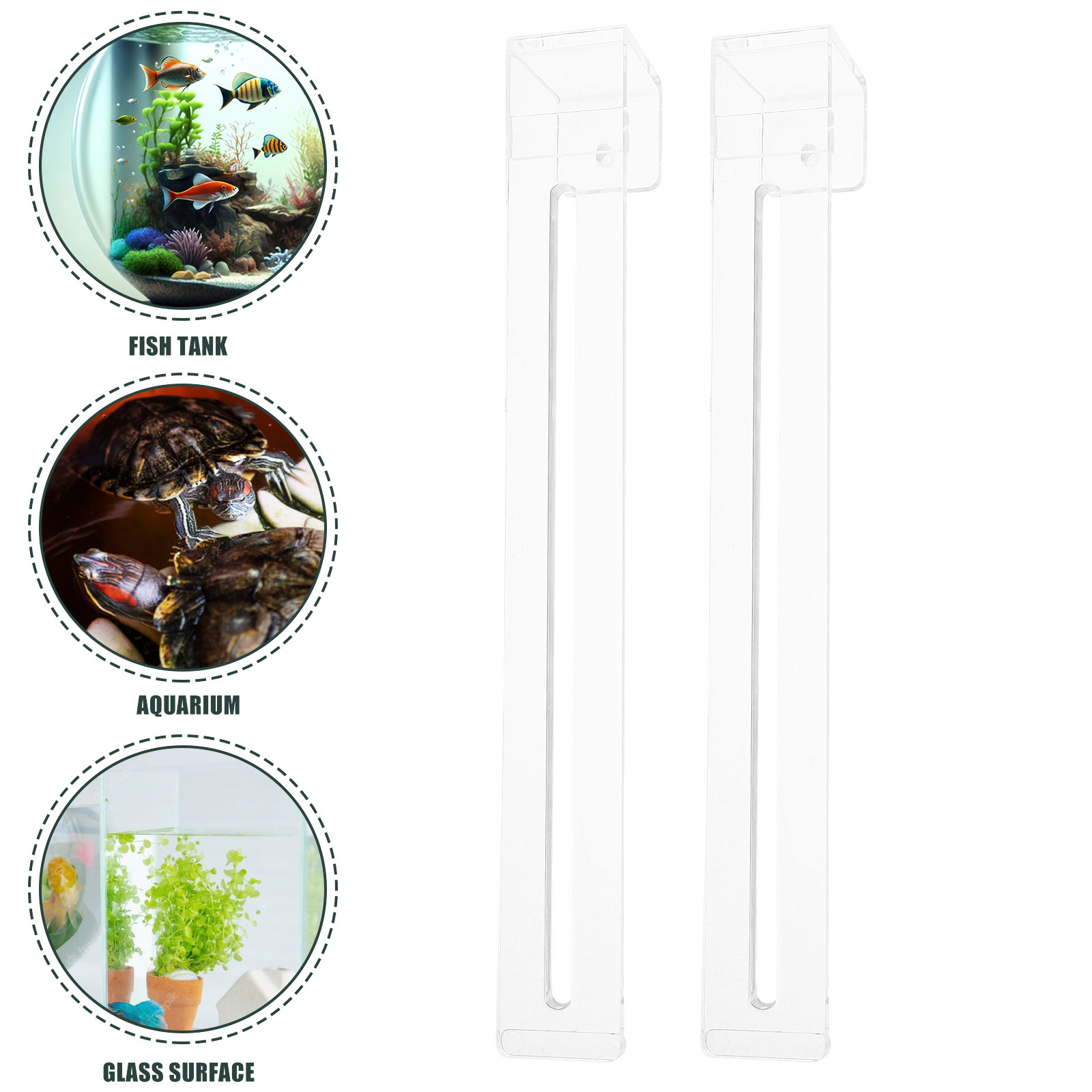 2Pcs Easy Install Adjustable C - Planted Aquarium Betta recension och pris