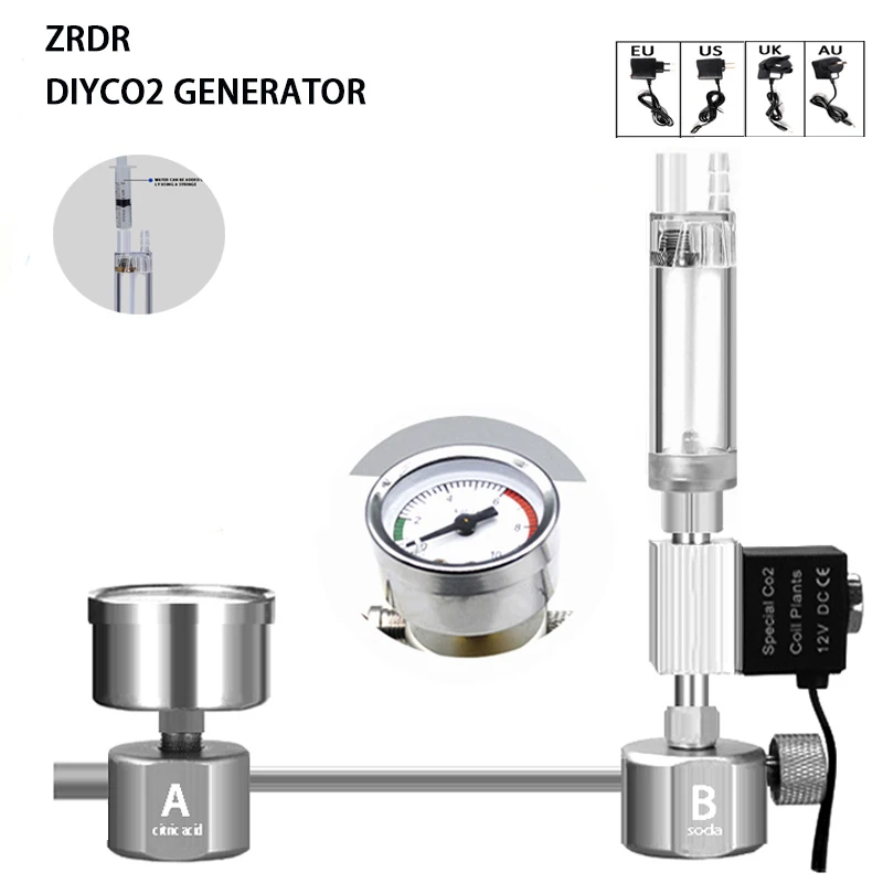 Aquarium DIY CO2 Reactor Gener - Planted Aquarium Accessories recension och pris