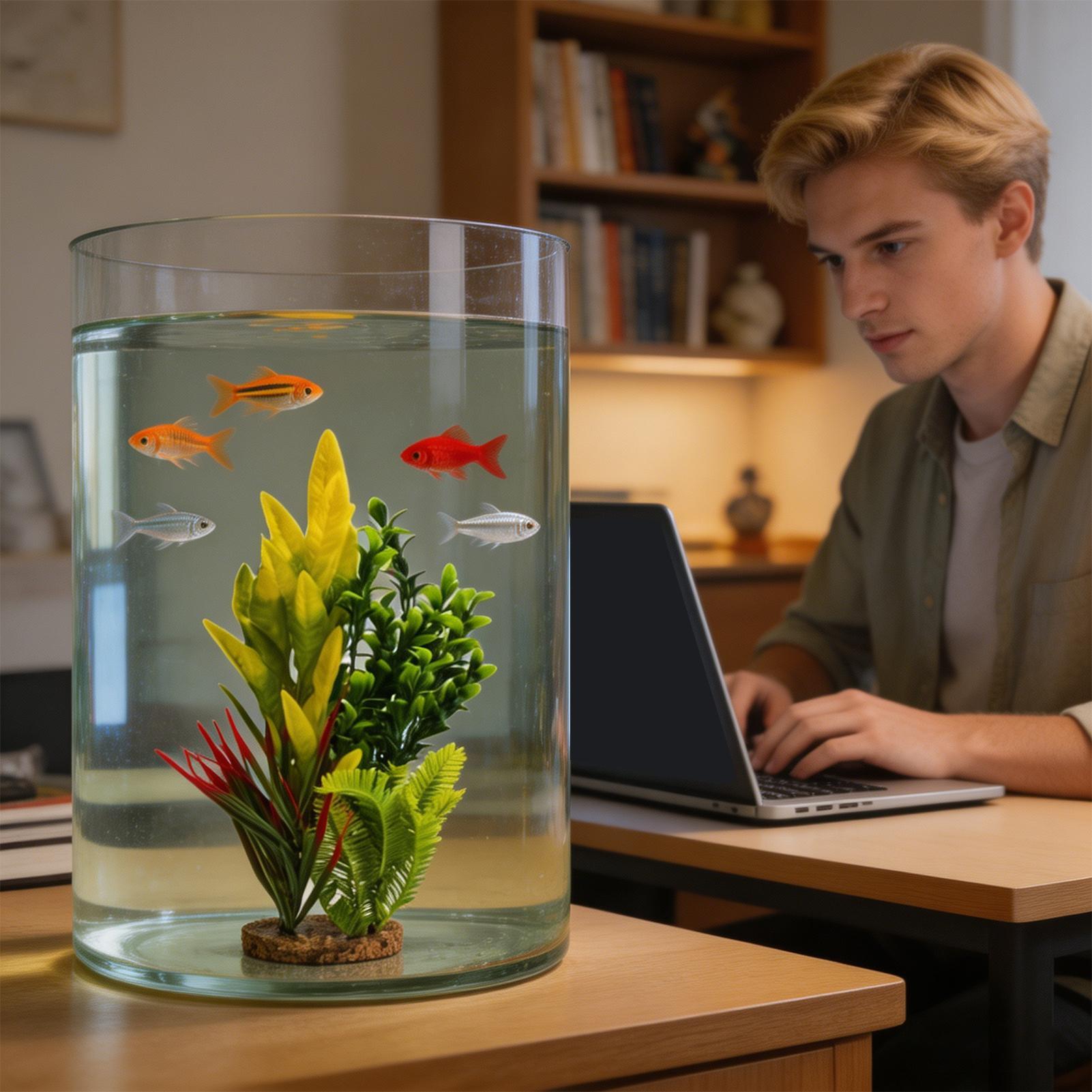 Artificial Aquarium Plants Shr - Planted Aquarium Betta recension och pris