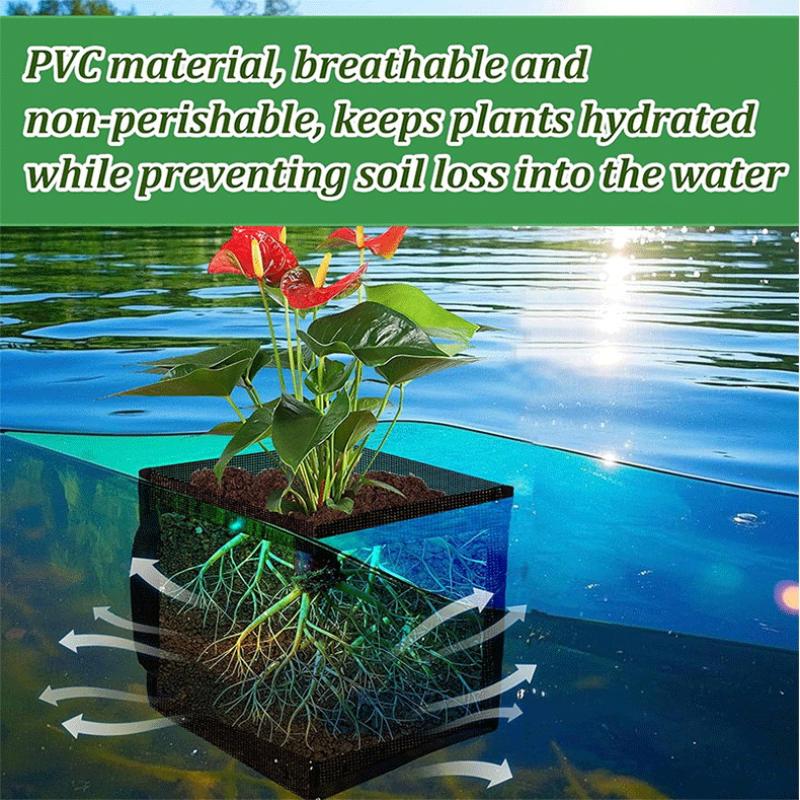 4 Pcs Black Mesh Pond Planting - Aquarium Planted Plants recension och pris