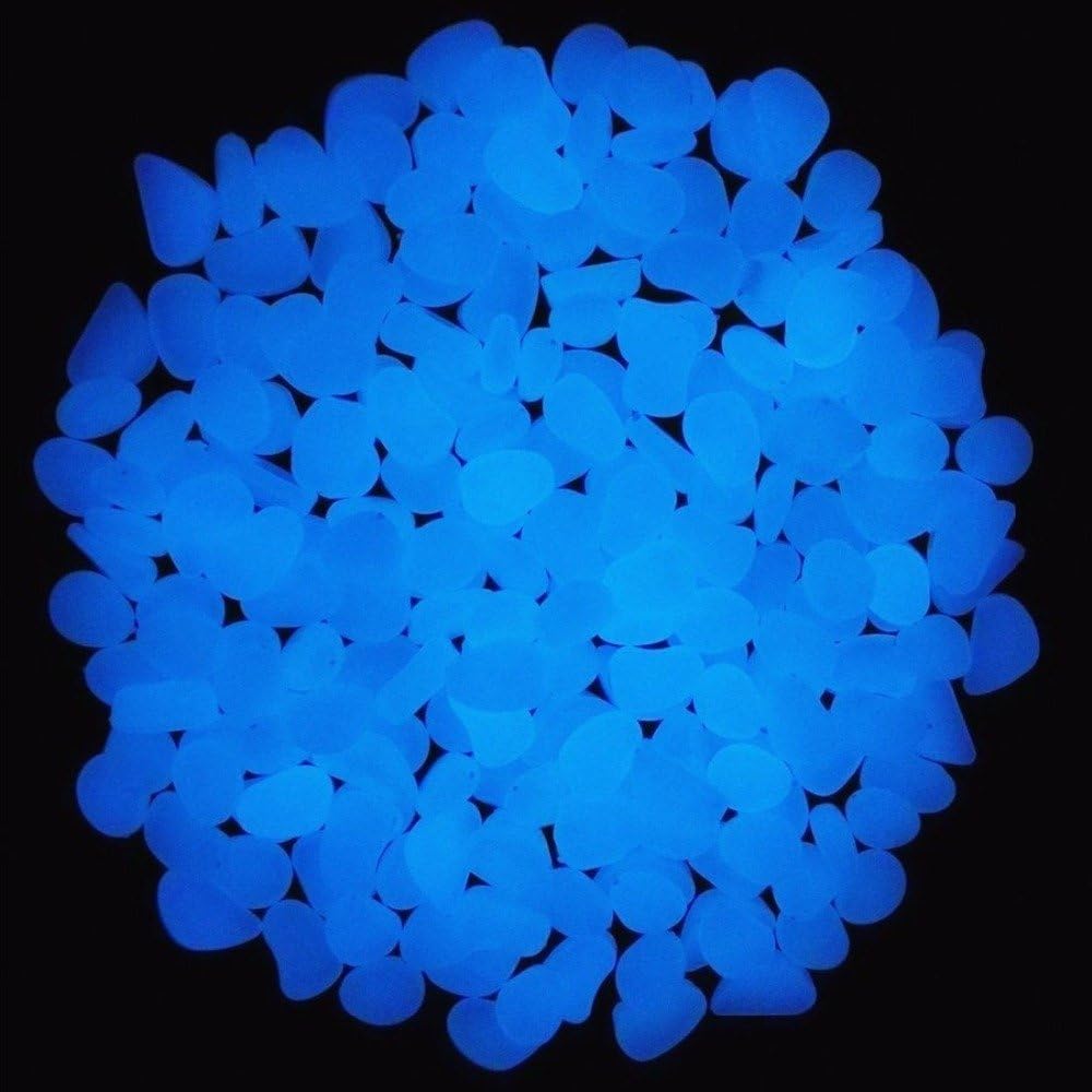 Fish Tank Rocks Glow Blue Pebb - Aquarium Planted Plants recension och pris