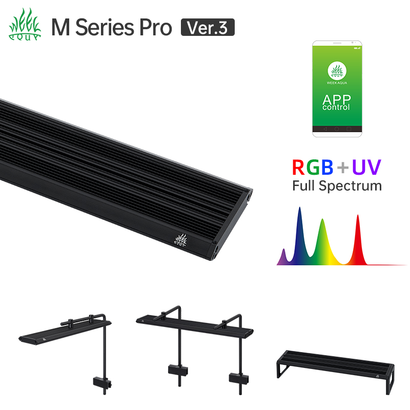 Week Aqua M Series RGB UV LED  - Aquarium Planted Tank Light recension och pris