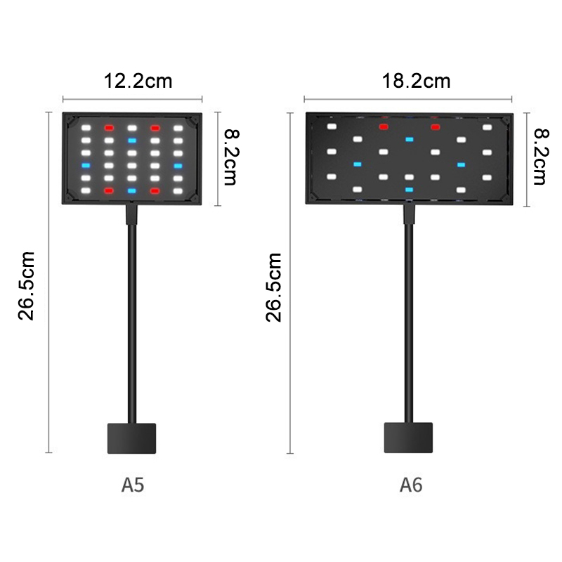 Aquarium USB LED Light Full Sp - Aquarium Planted Tank Light recension och pris