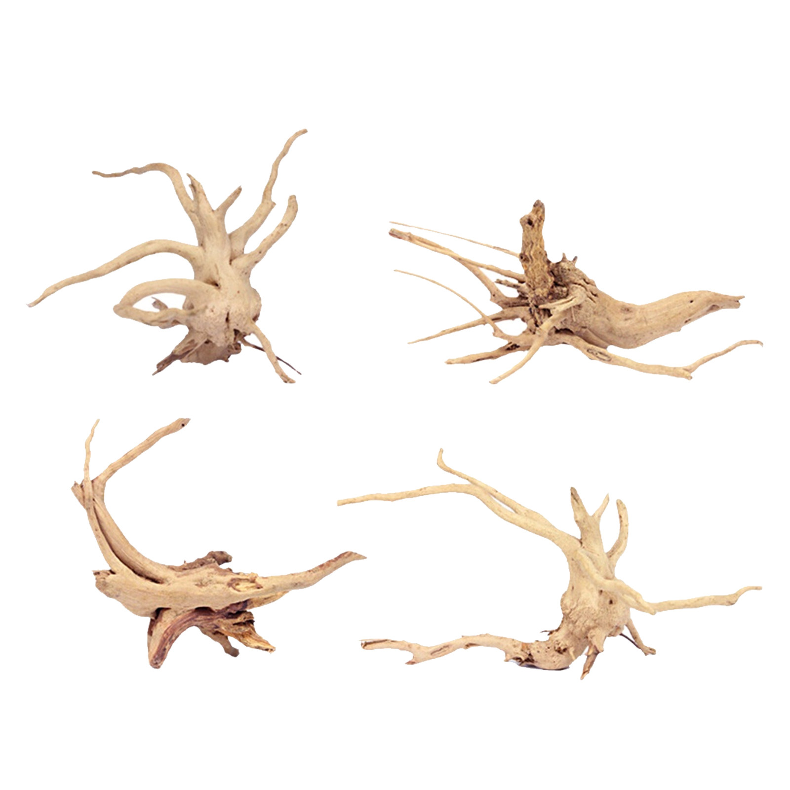 4Pcs Natural Driftwood Branch  - Planted Aquarium Ph recension och pris