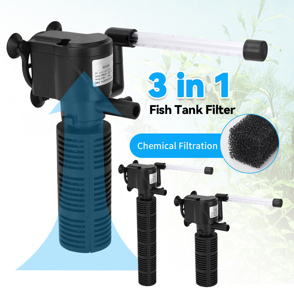 3 in 1 Aquarium Internal Filte - Planted Aquarium Accessories recension och pris