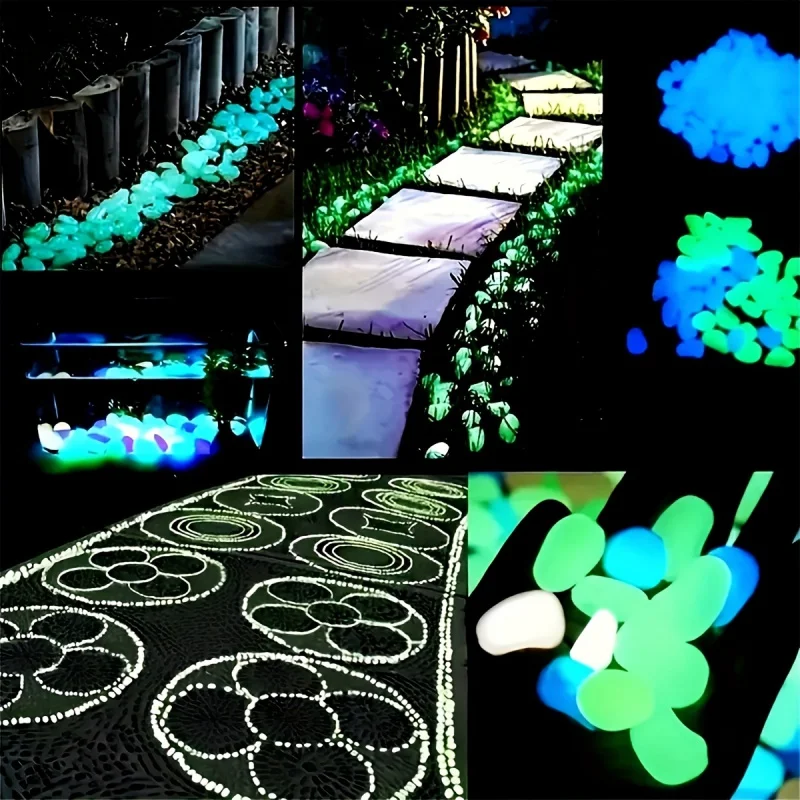 100pcs Resin Luminous Stones G - Aquarium Planted Plants recension och pris