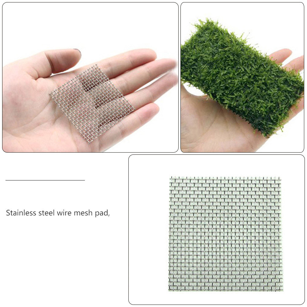 15Pcs Stainless Steel Mesh Pad - Aquarium Planted Plants recension och pris